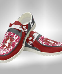 Stanford Cardinal Custom Name Hey Dude Shoes Sneakers V3