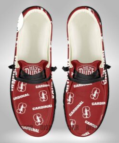 Stanford Cardinal Custom Name Hey Dude Shoes Sneakers V4