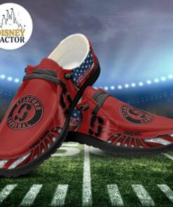 Stanford Cardinal Custom Name Hey Dude Shoes Sneakers V6