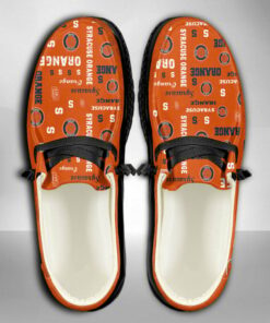 Syracuse Orange Custom Name Hey Dude Shoes Sneakers V1