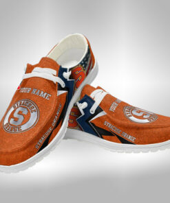 Syracuse Orange Customized Hey Dude Shoes