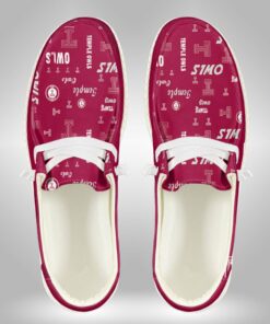 Temple Owls Custom Name Sneakers – Personalized College Team Footwear