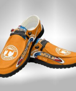 Tennessee Volunteers Hey Dude Shoes With Custom Name V3