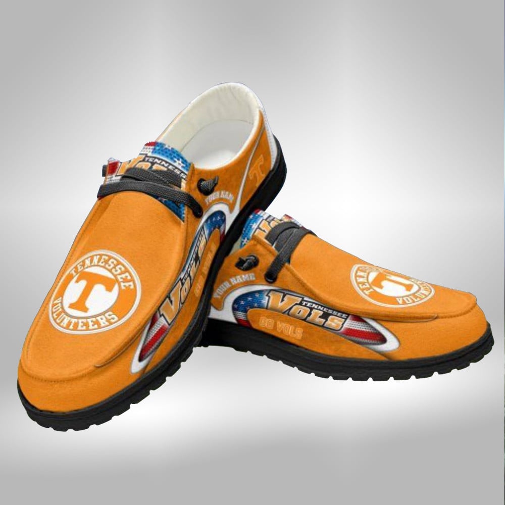 Custom Texas Longhorns Name Hey Dude Shoes Sneakers V6