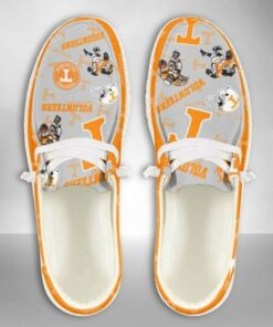 Tennessee Volunteers Mascot Logo Shoes With Custom Name