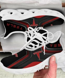 Tesla Fashion Logo Design Printed Max Soul Shoes Fashion Sneakers