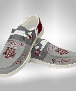 Texas A&M Aggies Customized Hey Dude Shoes V1