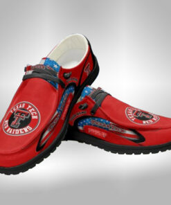 Texas Tech Red Raiders Hey Dude Shoes With Custom Name V3