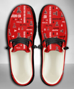 Texas Tech Red Raiders Hey Dude Shoes With Custom Name V4