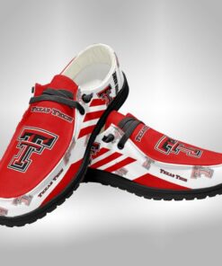 Texas Tech Red Raiders Hey Dude Shoes With Custom Name V6