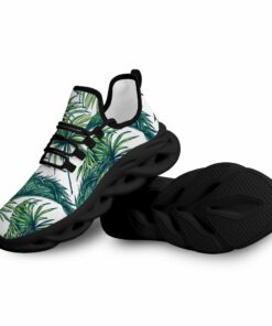 Tropical Jungle Floral Leaves Pattern Max Soul Shoes