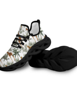 Tropical Palm Jungle Giraffe Tiger Max Soul Shoes