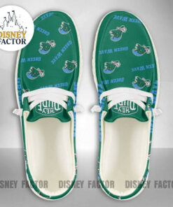 Tulane Green Wave Hey Dude Shoes With Custom Name V2