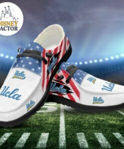 Ucla Bruins Custom Name Hey Dude Shoes Sneakers