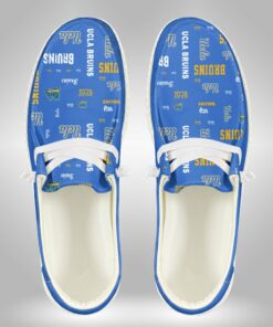 Ucla Bruins Custom Name Hey Dude Shoes Sneakers V3