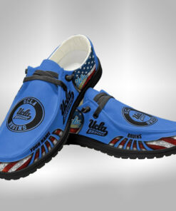 Ucla Bruins Custom Name Hey Dude Shoes Sneakers V5