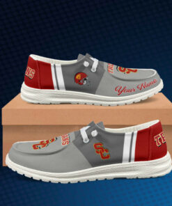 Usc Trojans Customized Hey Dude Shoes