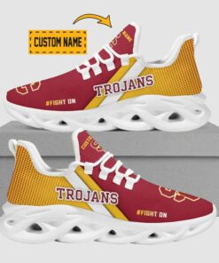 Usc Trojans Max Soul Shoes | Personalized Name Sport Sneakers