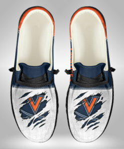 Virginia Cavaliers Custom Name Hey Dude Shoes – Personalized Sneakers