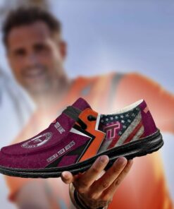 Virginia Tech Hokies Customized Hey Dude Shoes