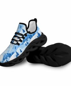 Winter Hill Mountain Landscape Pattern Max Soul Shoes