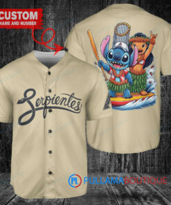 Arizona Diamondbacks x Lilo & Stitch with Trophy Baseball Jersey Sand