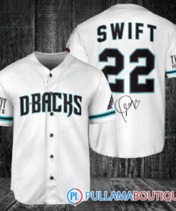 Arizona Diamondbacks x Taylor Swift 22 Baseball Jersey