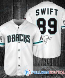 Arizona Diamondbacks x Taylor Swift 89 Baseball Jersey