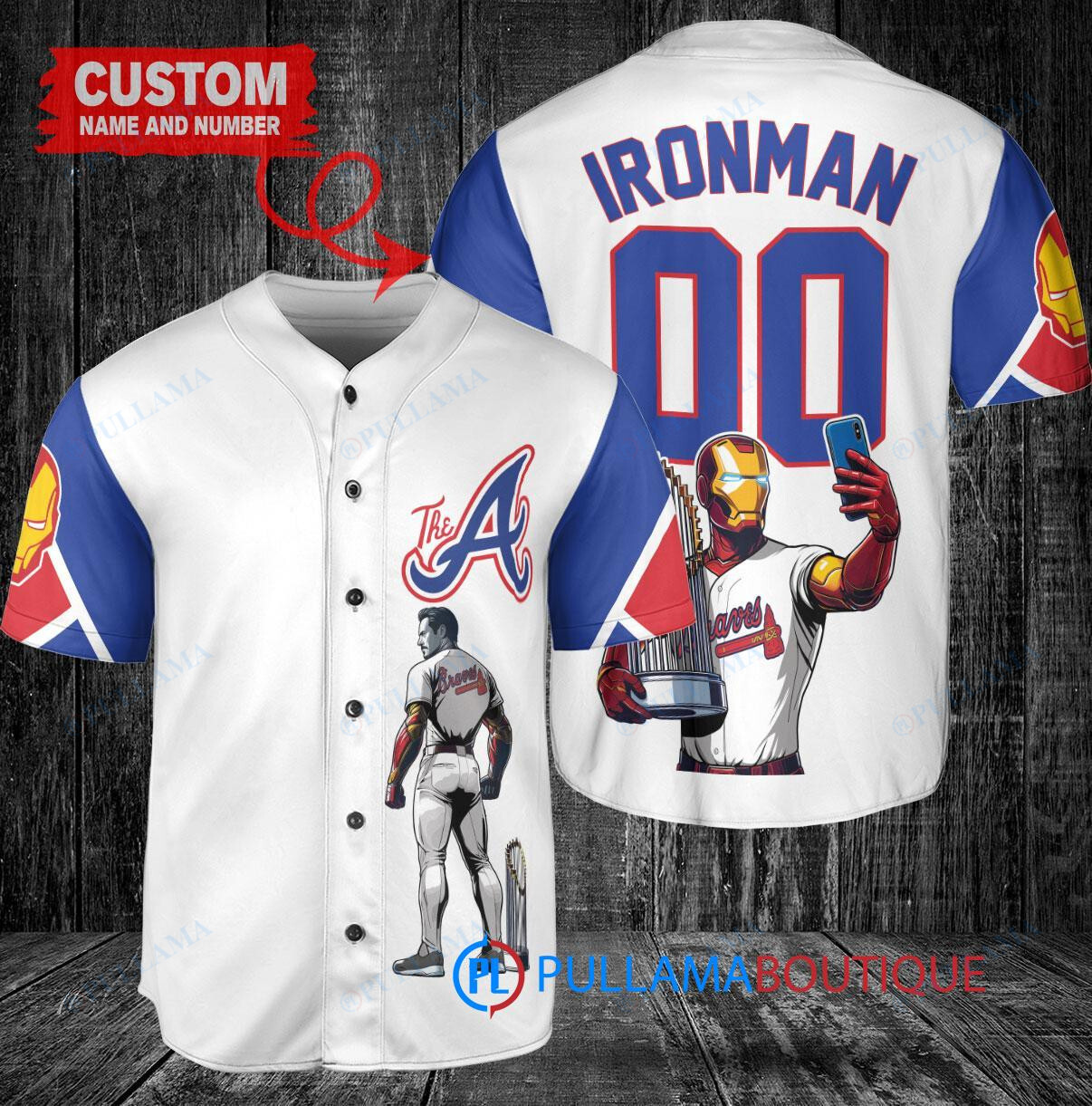 Pittsburgh Pirates x Marvel Iron Man Tony Stark with Trophy Custom Baseball Jersey Gold City Connect