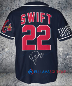 Atlanta Braves x Taylor Swift 22 Baseball Jersey