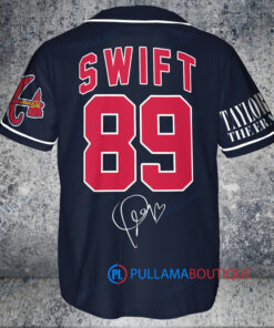 Atlanta Braves x Taylor Swift 89 Baseball Jersey