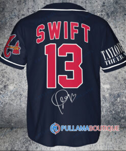 Atlanta Braves x Taylor Swift Baseball Jersey