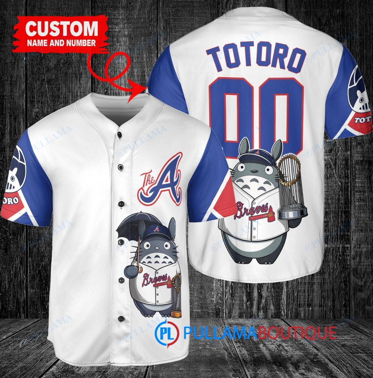 Chicago White Sox x Totoro Studio Ghibli Baseball Jersey – Black City Connect Trophy