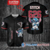 San Francisco 49ers x Stitch with Trophy Custom Baseball Jersey Black