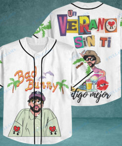 Bad Bunny Un Verano Sin Ti Baseball Jersey