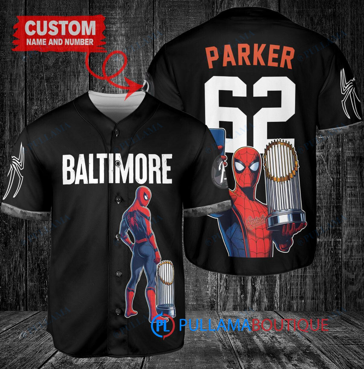 Colorado Rockies x Marvel Spiderman with Trophy Custom Baseball Jersey Green