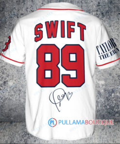 Boston Red Sox x Taylor Swift 89 Baseball Jersey