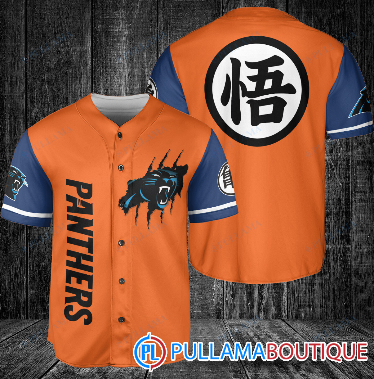 Atlanta Falcons Dragon Ball Z Goku Baseball Jersey