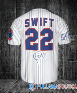 Chicago Cubs x Taylor Swift 22 Baseball Jersey