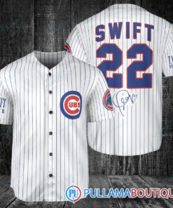 Chicago Cubs x Taylor Swift 22 Baseball Jersey