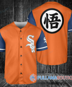 Chicago White Sox Dragon Ball Z Goku Baseball Jersey