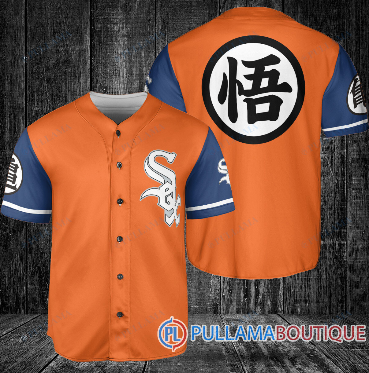 Atlanta Braves Dragon Ball Z Goku Baseball Jersey