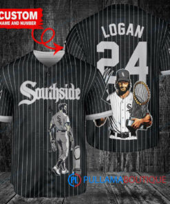 Chicago White Sox Wolverine Logan Trophy Baseball Jersey Black City Connect