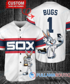 Chicago White Sox x Bugs Bunny with Trophy Baseball Jersey Stripe