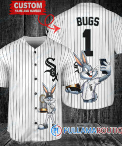 Chicago White Sox x Bugs Bunny with Trophy Baseball Jersey White