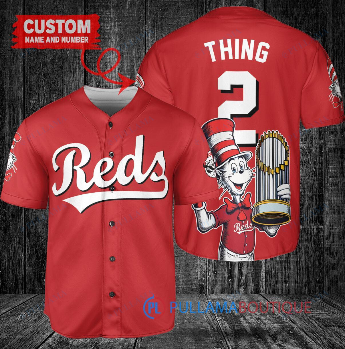 Pittsburgh Pirates x Dr Seuss with World Series Trophy Custom Baseball Jersey Gold City Connect