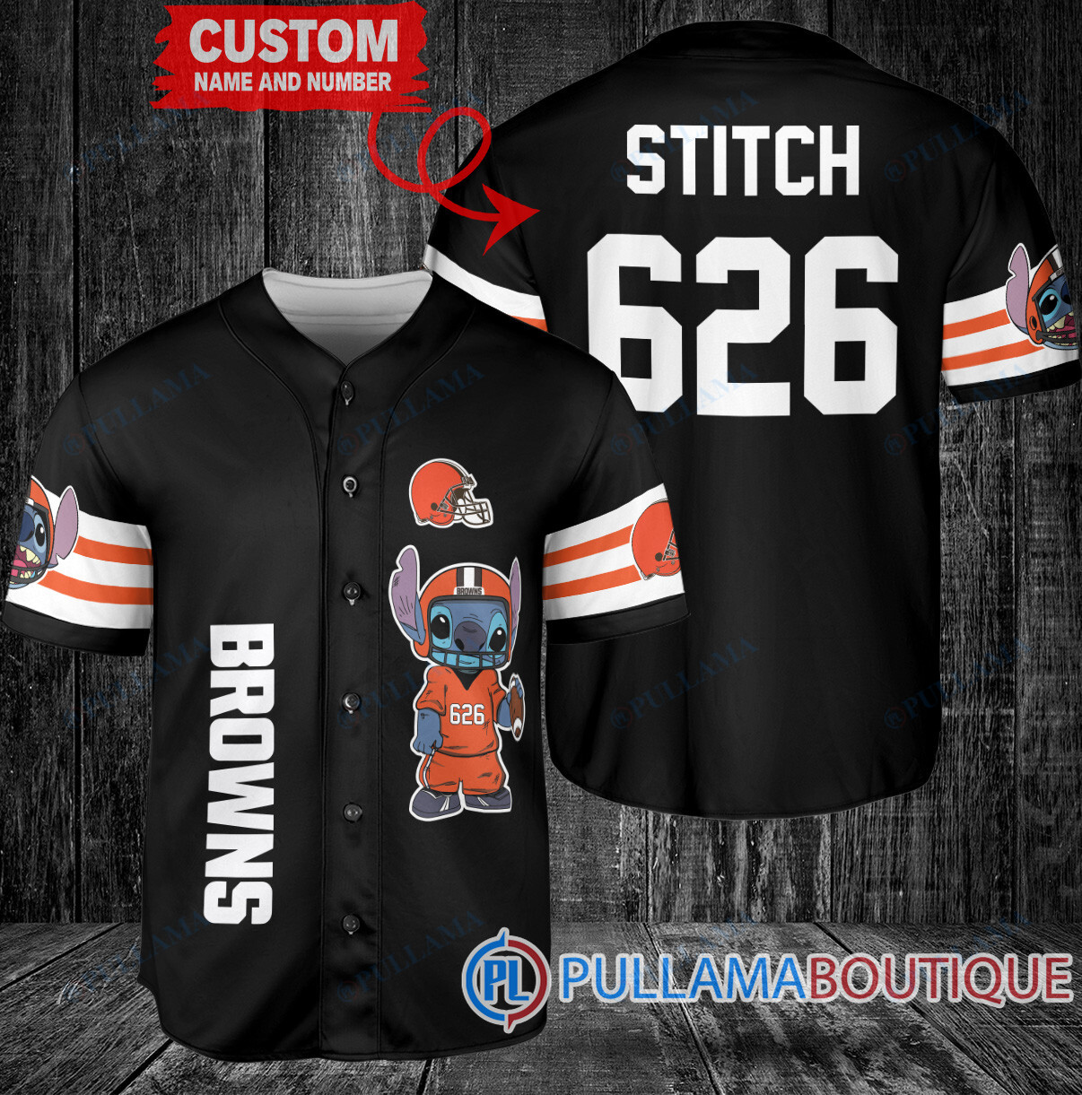 Detroit Lions Stitch Custom Baseball Jersey Blue