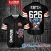 Cleveland Browns x Snoopy and Charlie Brown with Trophy Baseball Jersey Orange