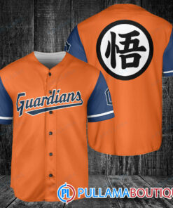 Cleveland Guardians Dragon Ball Z Goku Baseball Jersey