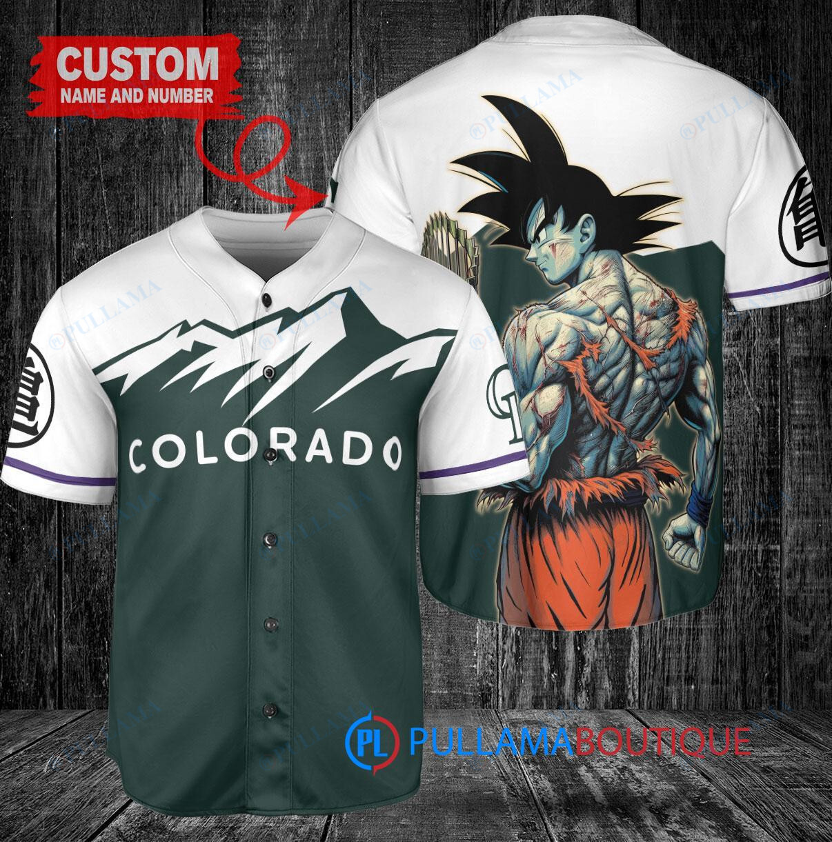 Philadelphia Phillies x Son Goku Kakarot Super Saiyan Dragon Ball Z with Trophy Baseball Jersey Blue City Connect